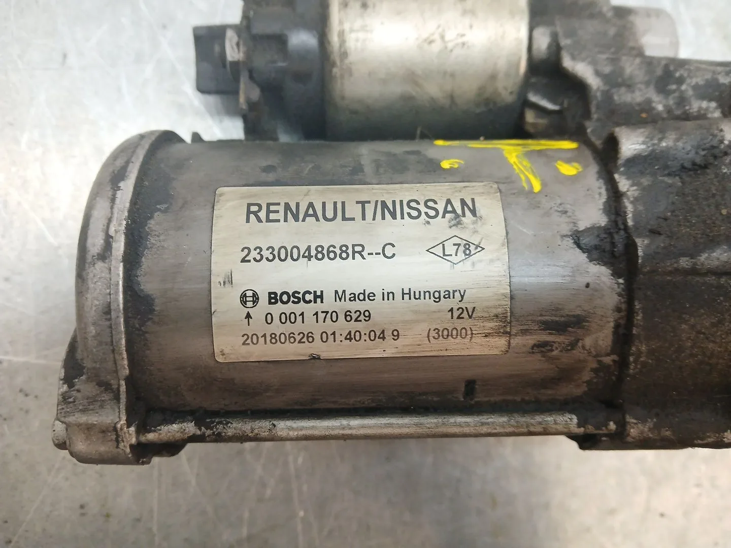 Motor Arranque para Nissan Micra V (K14)