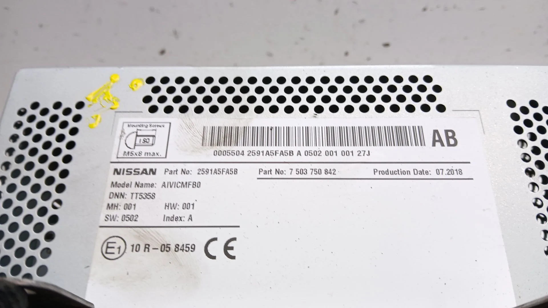 Pantalla Multifuncion para Nissan Micra V (K14)