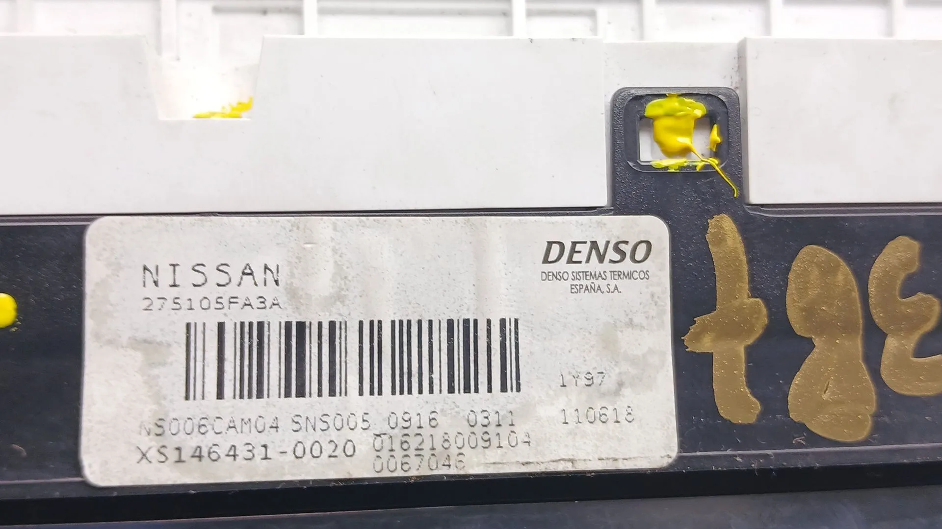 Mando Calefaccion / Aire Acondicionado para Nissan Micra V (K14)