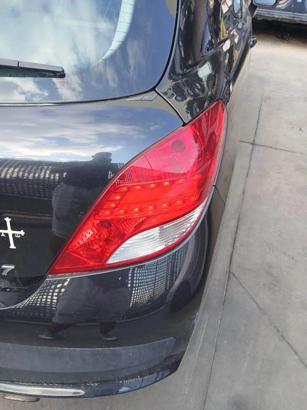 Piloto Trasero Derecho para Peugeot 207/207+ (Wa_, Wc_)