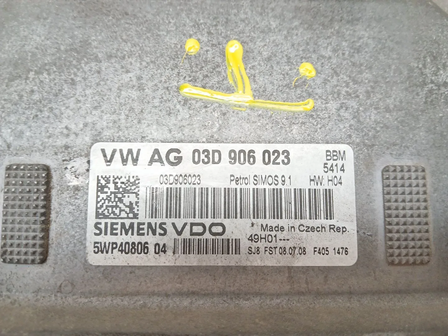 Centralita Motor Uce para Volkswagen Polo (9N3)