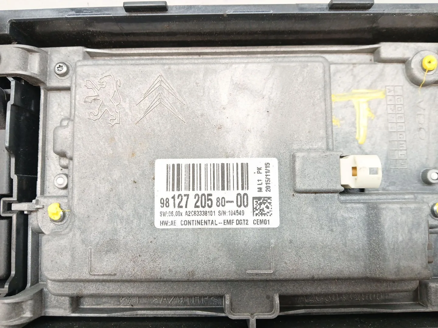 Sistema Audio / Radio Cd para Citroën C4 Grand Picasso Ii (Da_, De_)