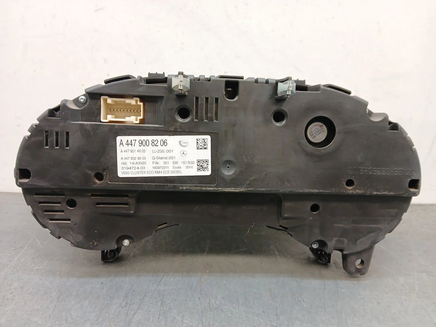 Cuadro Instrumentos para Mercedes-Benz Vito Kasten