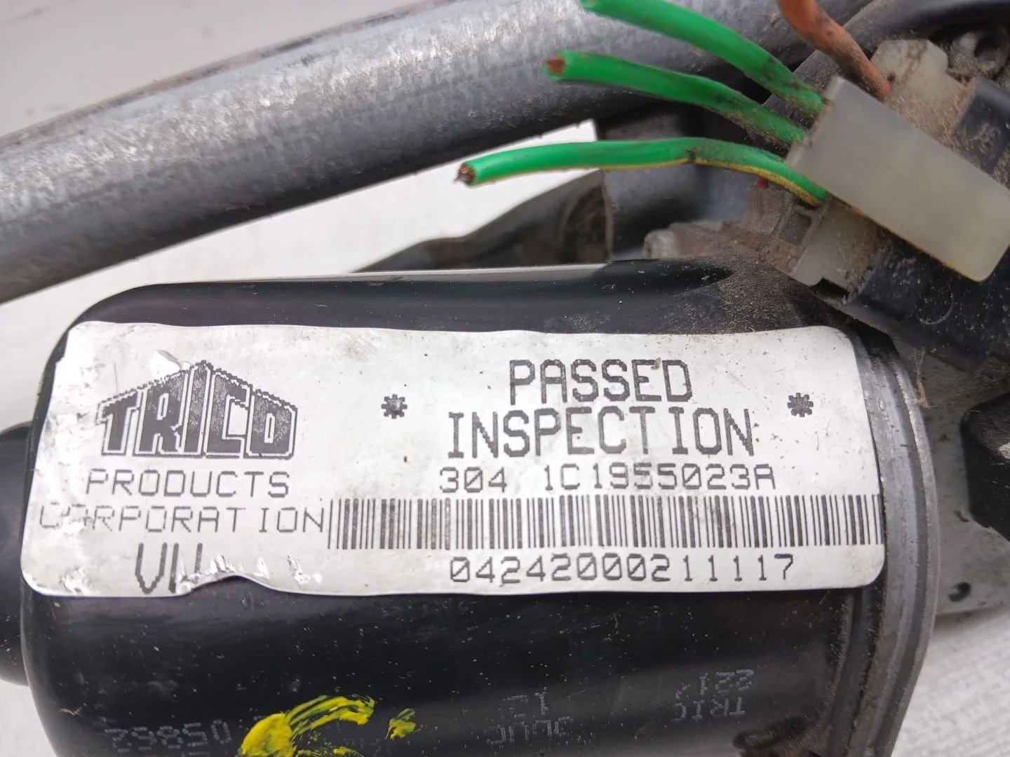 Motor Limpia Delantero para Volkswagen New Beetle (9C1, 1C1)