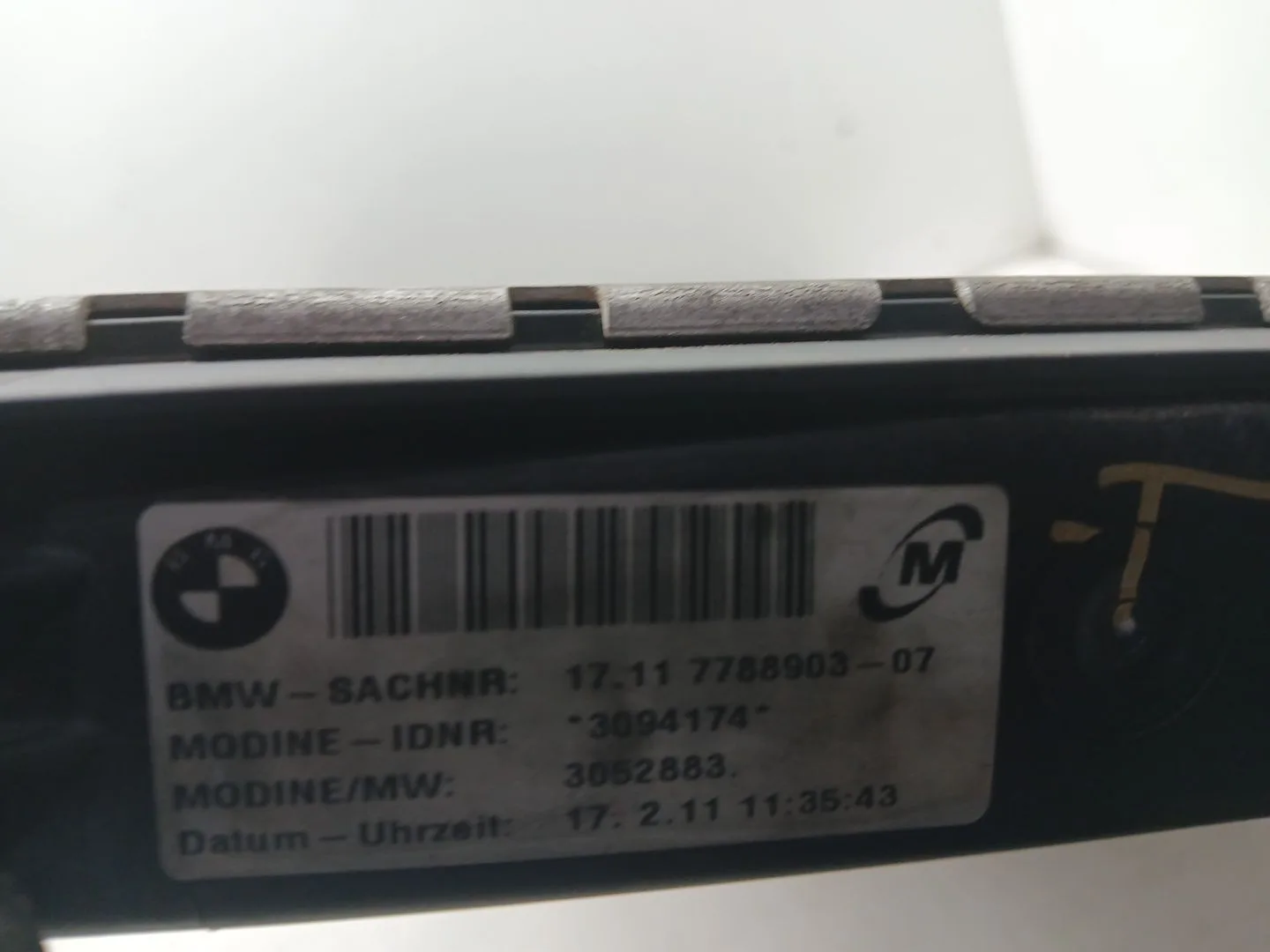Radiador Agua para Bmw X1 (E84)