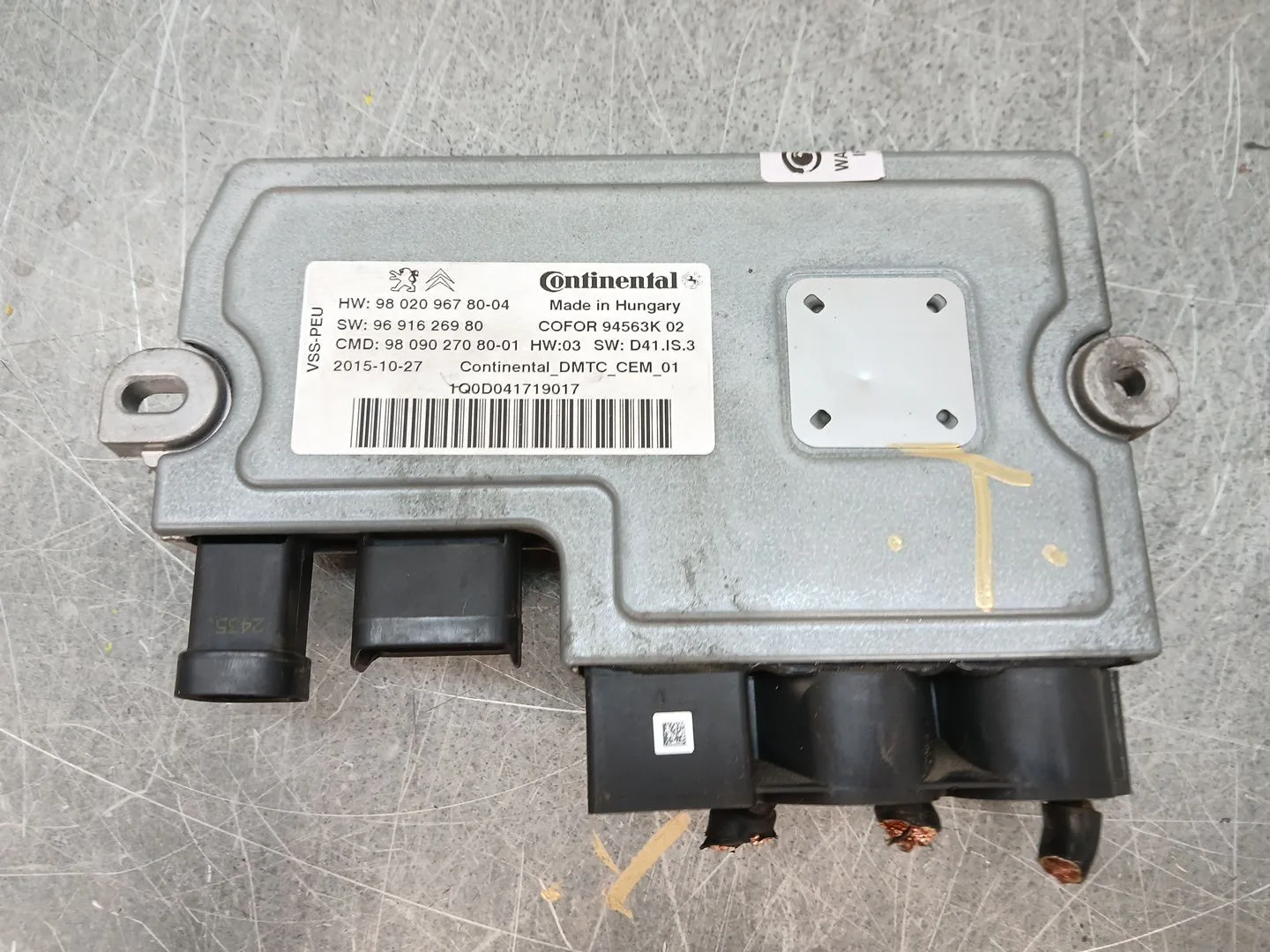 Modulo Electronico para Citroën C4 Grand Picasso Ii (Da_, De_)