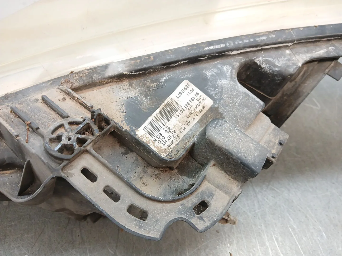 Faro Derecho para Peugeot 207/207+ (Wa_, Wc_)