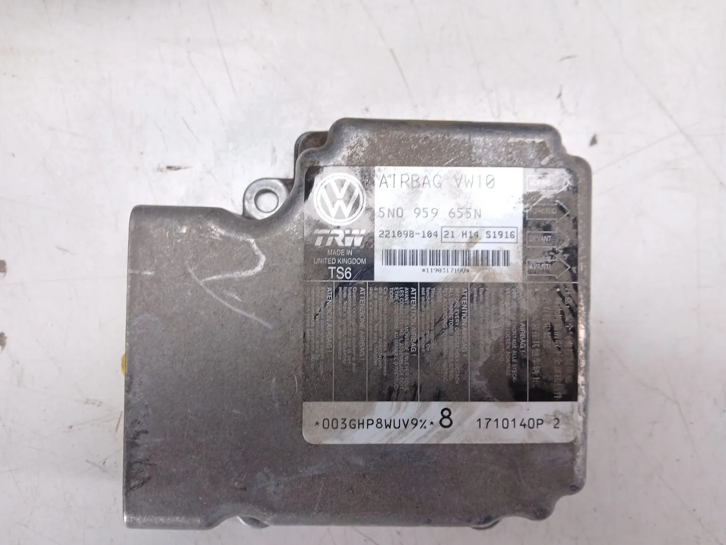 Kit Airbag para Seat Leon (1P1)