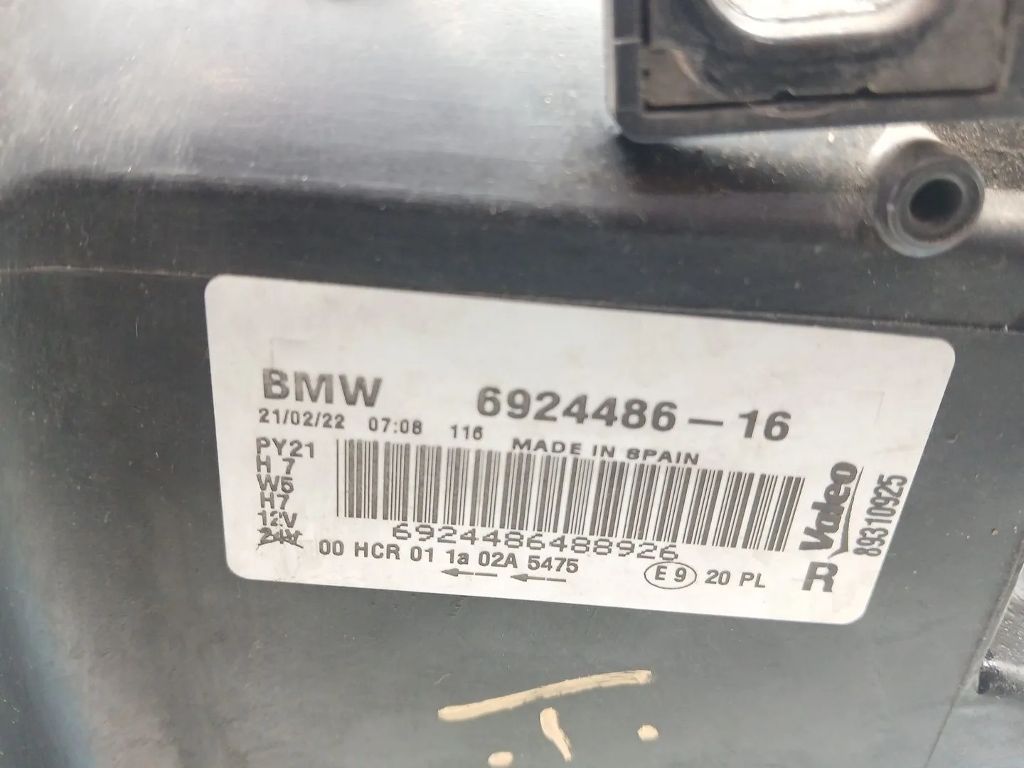 Faro Derecho para Bmw 1 (E87)