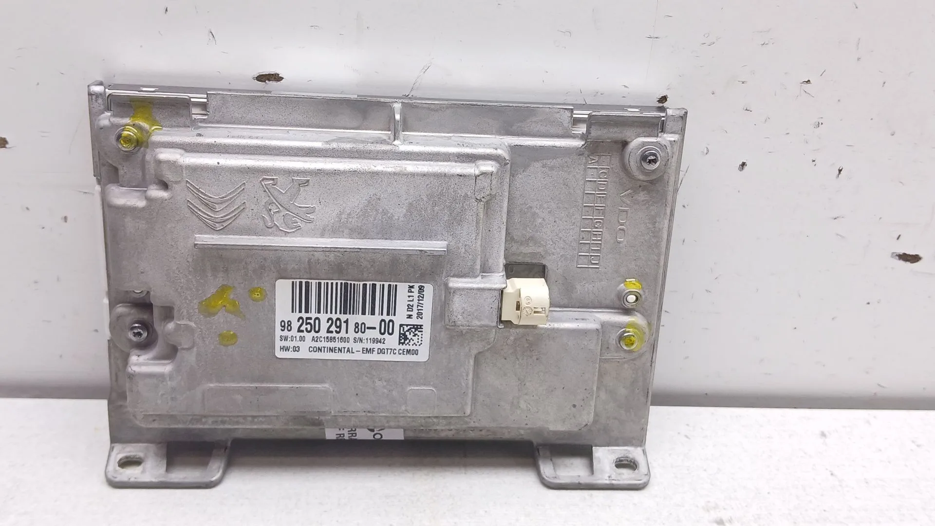 Sistema Audio / Radio Cd para Citroën C-Elysee (Dd_)