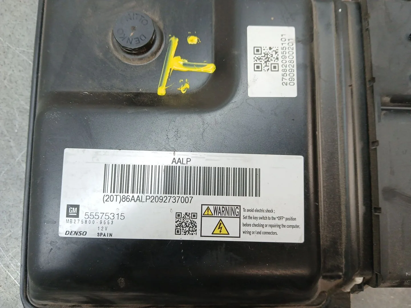 Centralita Motor Uce para Opel Astra J (P10)