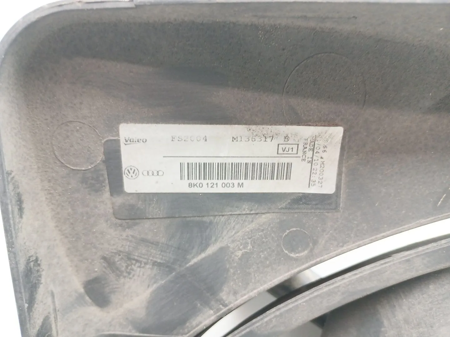 Electroventilador para Audi A4 B8 (8K2)