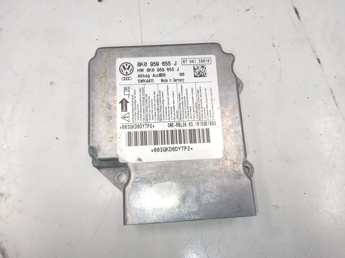 Kit Airbag para Audi A4 B8 (8K2)