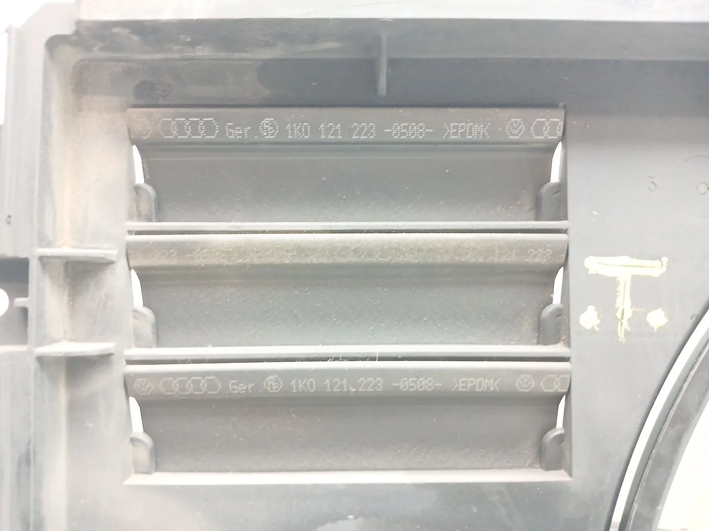Electroventilador para Volkswagen Golf V (1K1)