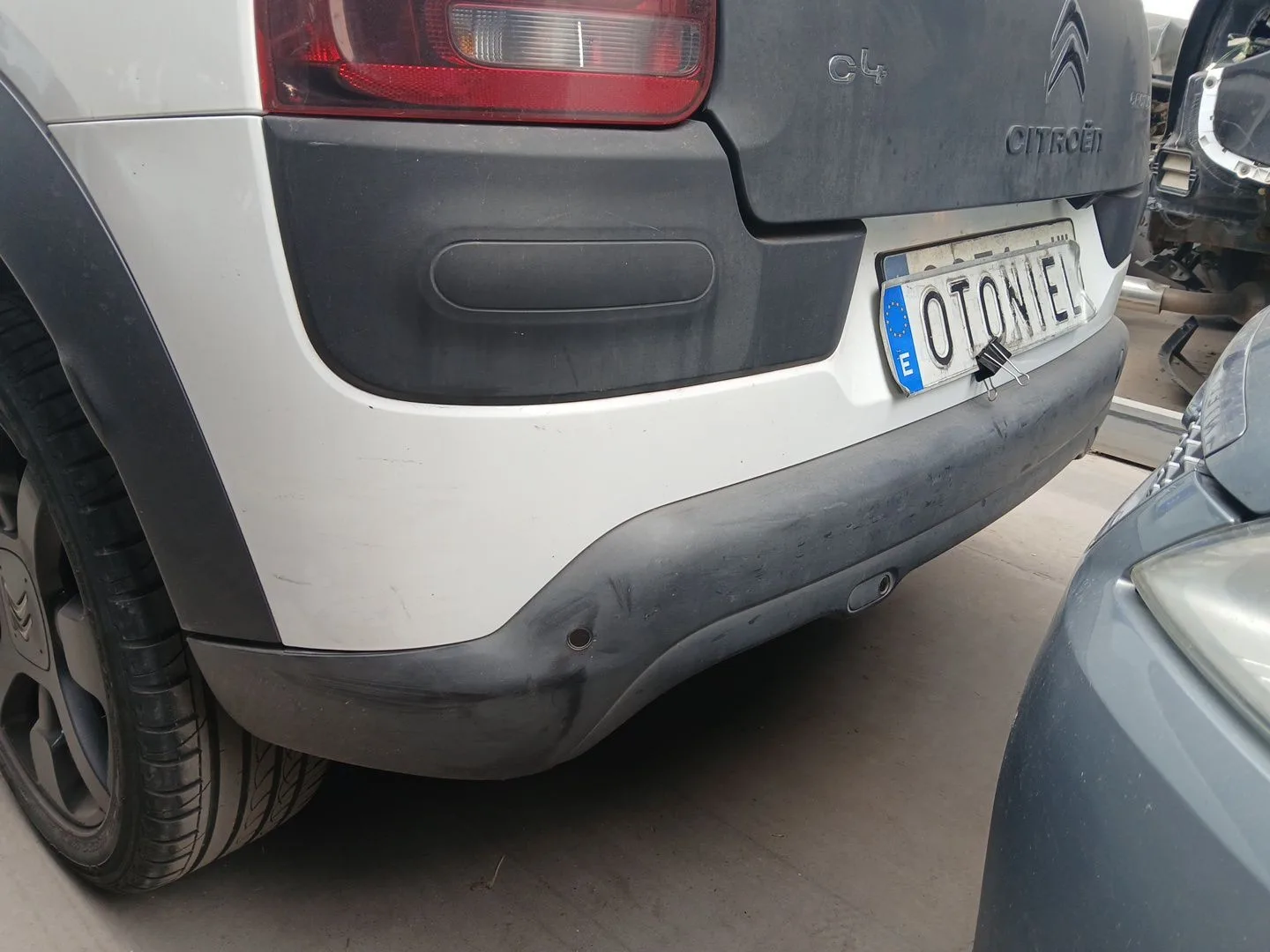 Paragolpes Trasero para Citroën C4 Cactus