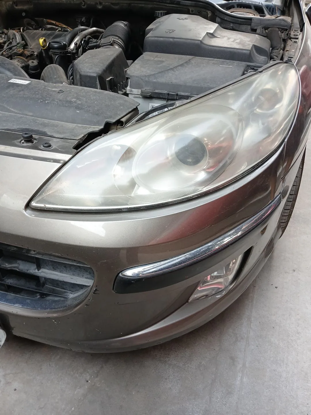 Faro Izquierdo para Peugeot 407 (6D_)