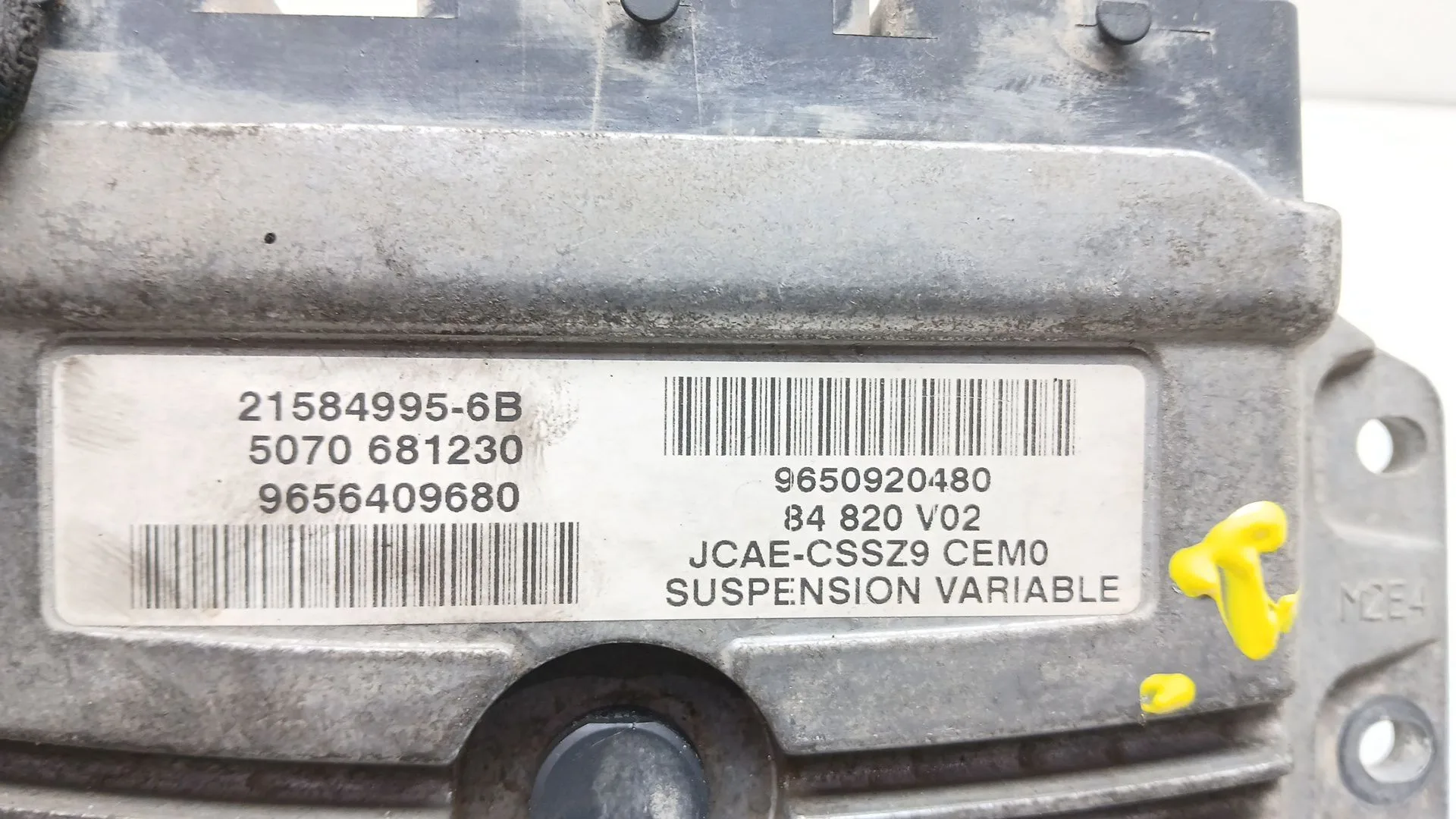 Centralita Suspension para Peugeot 607 (S2)
