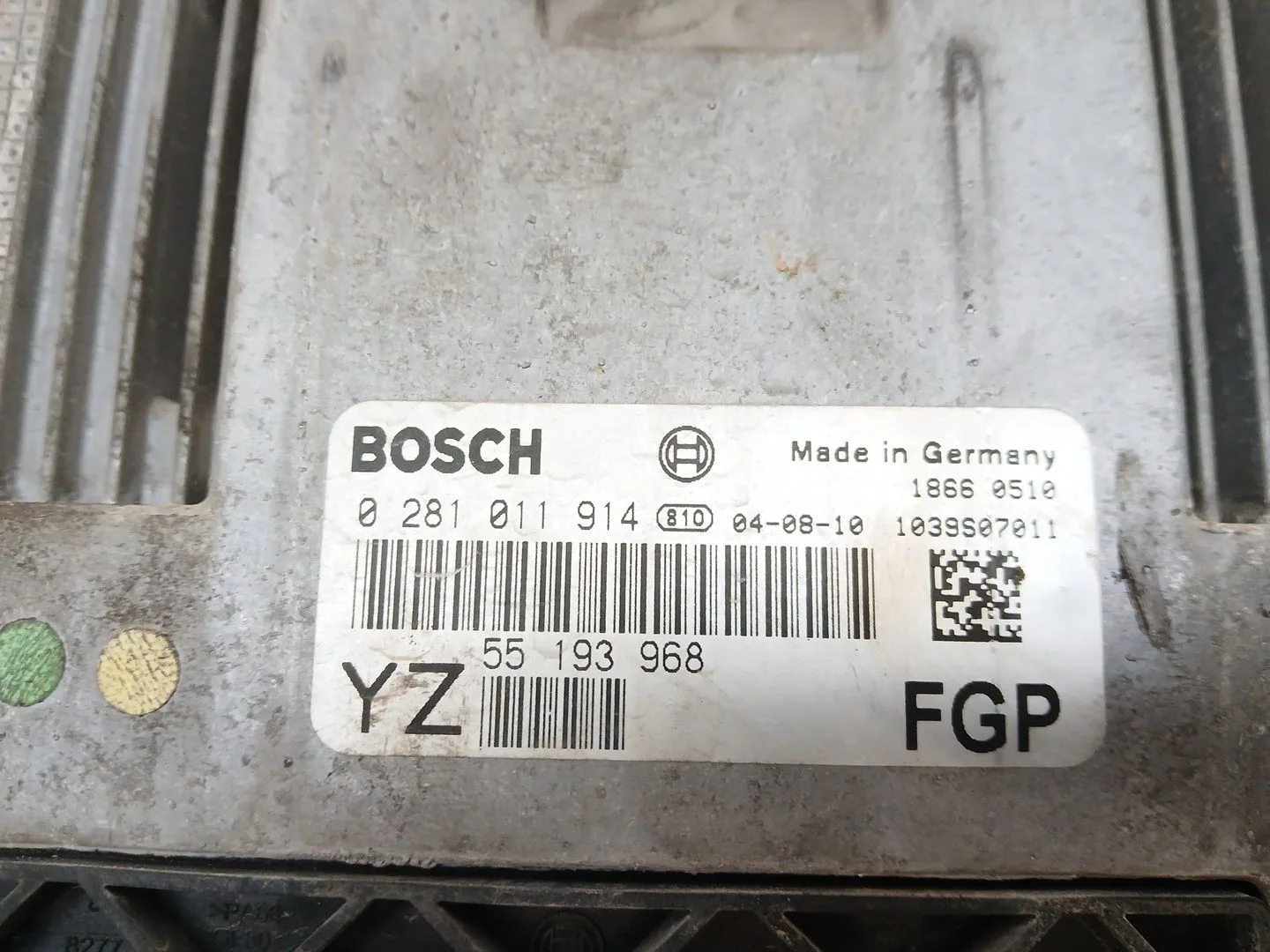 Centralita Motor Uce para Opel Vectra C Gts (Z02)