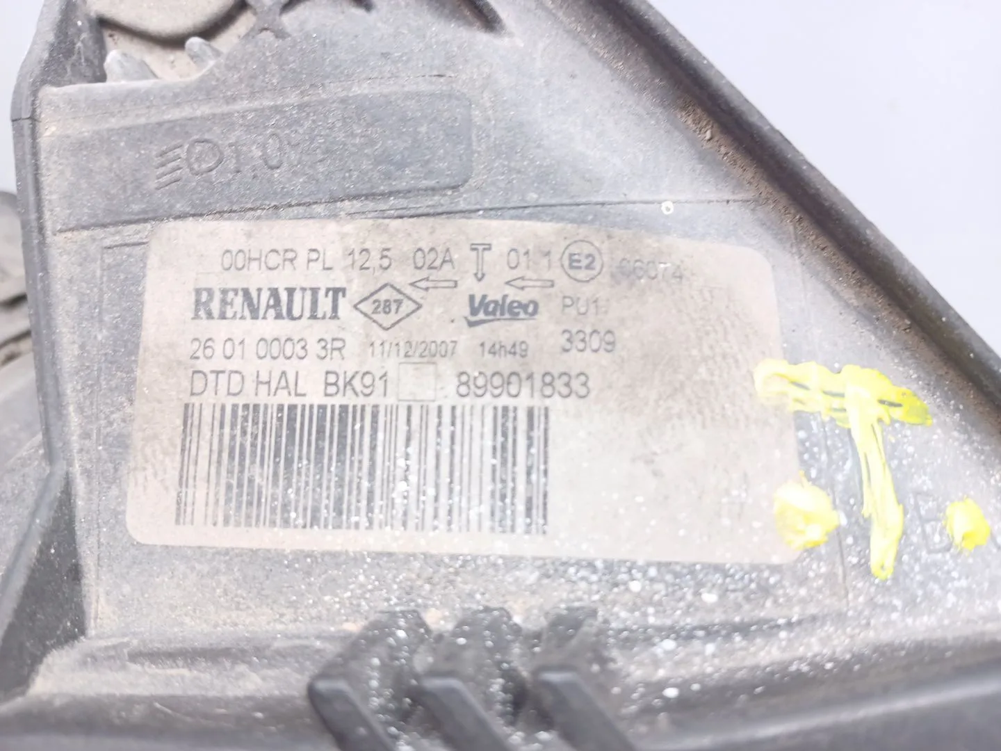 Faro Derecho para Renault Laguna Iii Grandtour (Kt0/1)