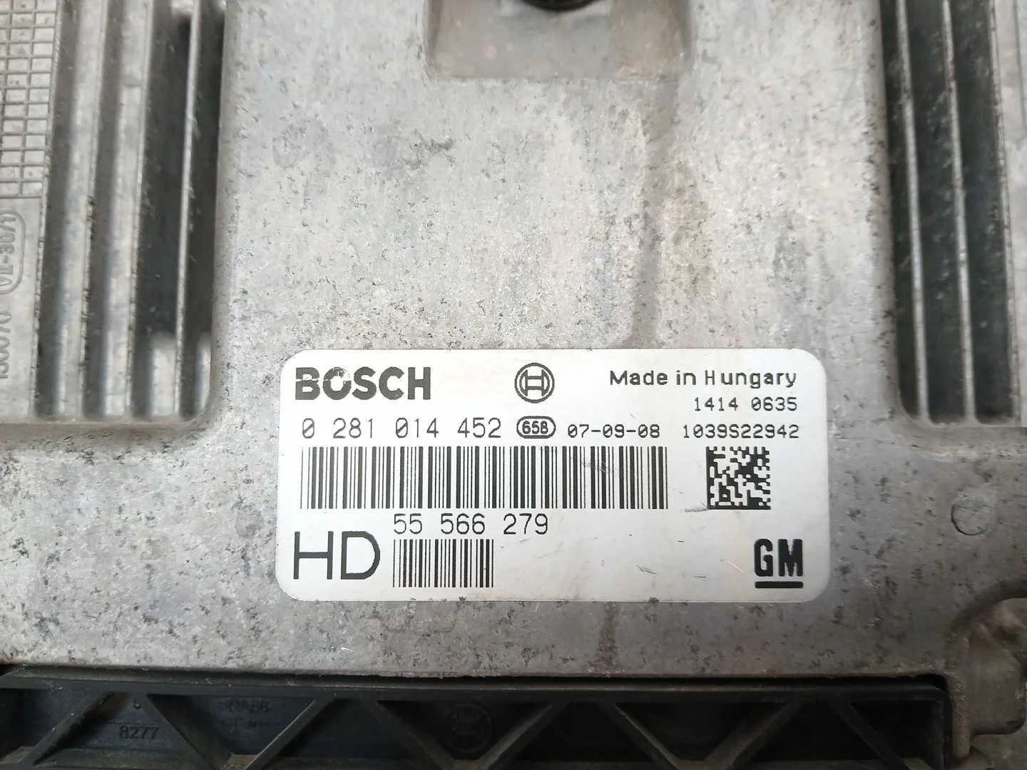 Centralita Motor Uce para Opel Astra H Twintop (A04)