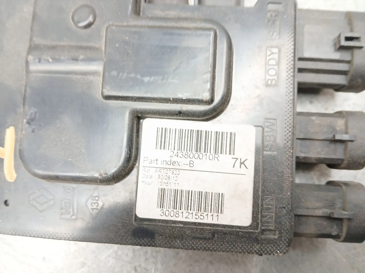 Modulo Electronico para Renault Megane Iii Coupe (Dz0/1_)