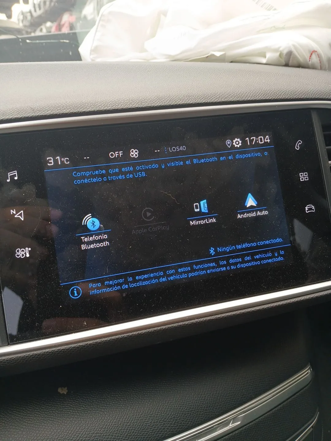 Pantalla Multifuncion para Peugeot 308 Ii (Lb_, Lp_, Lw_, Lh_, L3_)