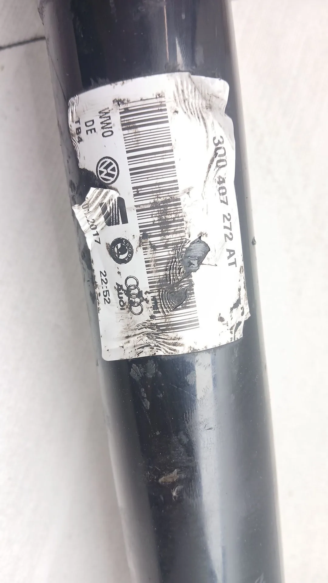 Transmision Delantera Derecha para Skoda Superb (3V3)