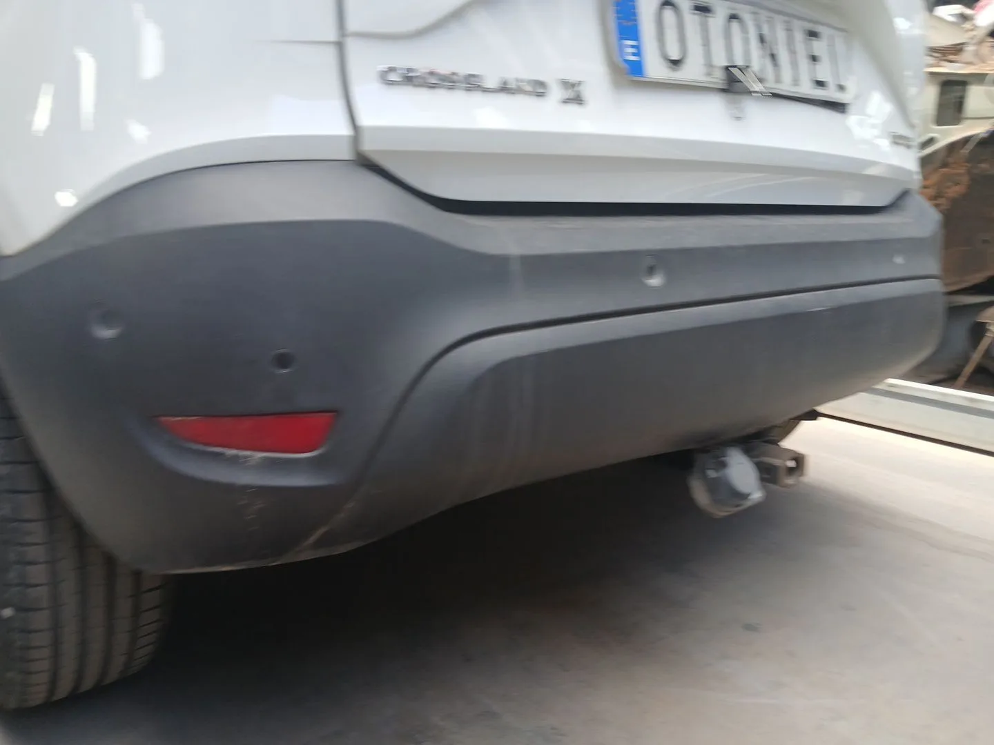 Paragolpes Trasero para Opel Crossland X / Crossland (P17, P2Qo)
