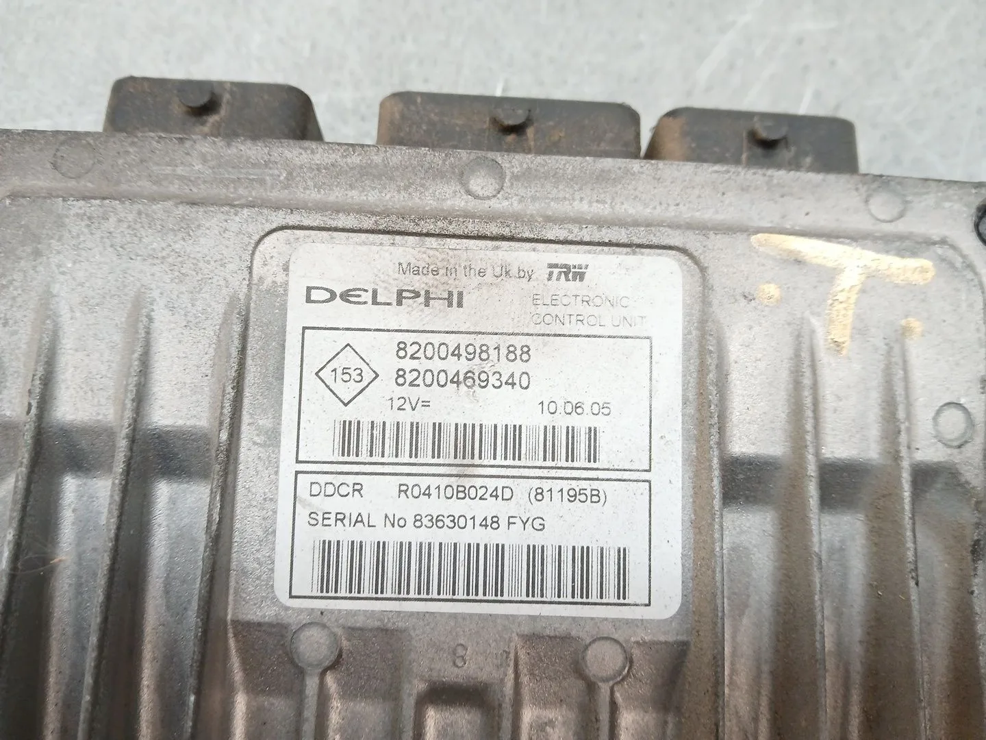 Centralita Motor Uce para Renault Megane Ii Sedan (Lm0/1_)