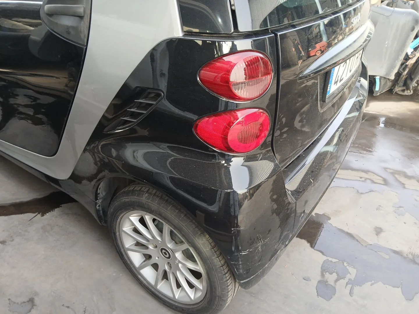 Aletin Trasero Izquierdo para Smart Fortwo Coupe (451)