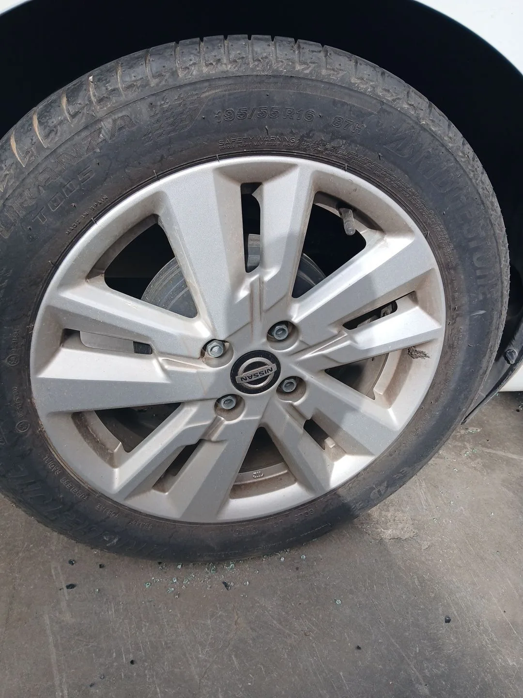 Llanta Trasera Derecha para Nissan Micra V (K14)