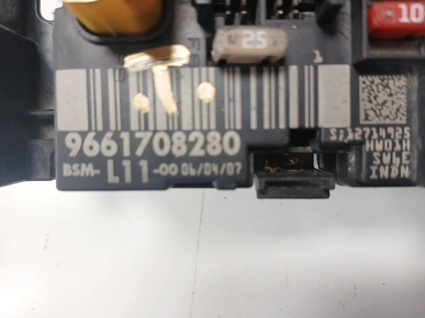 Centralita Bsm para Peugeot 207/207+ (Wa_, Wc_)