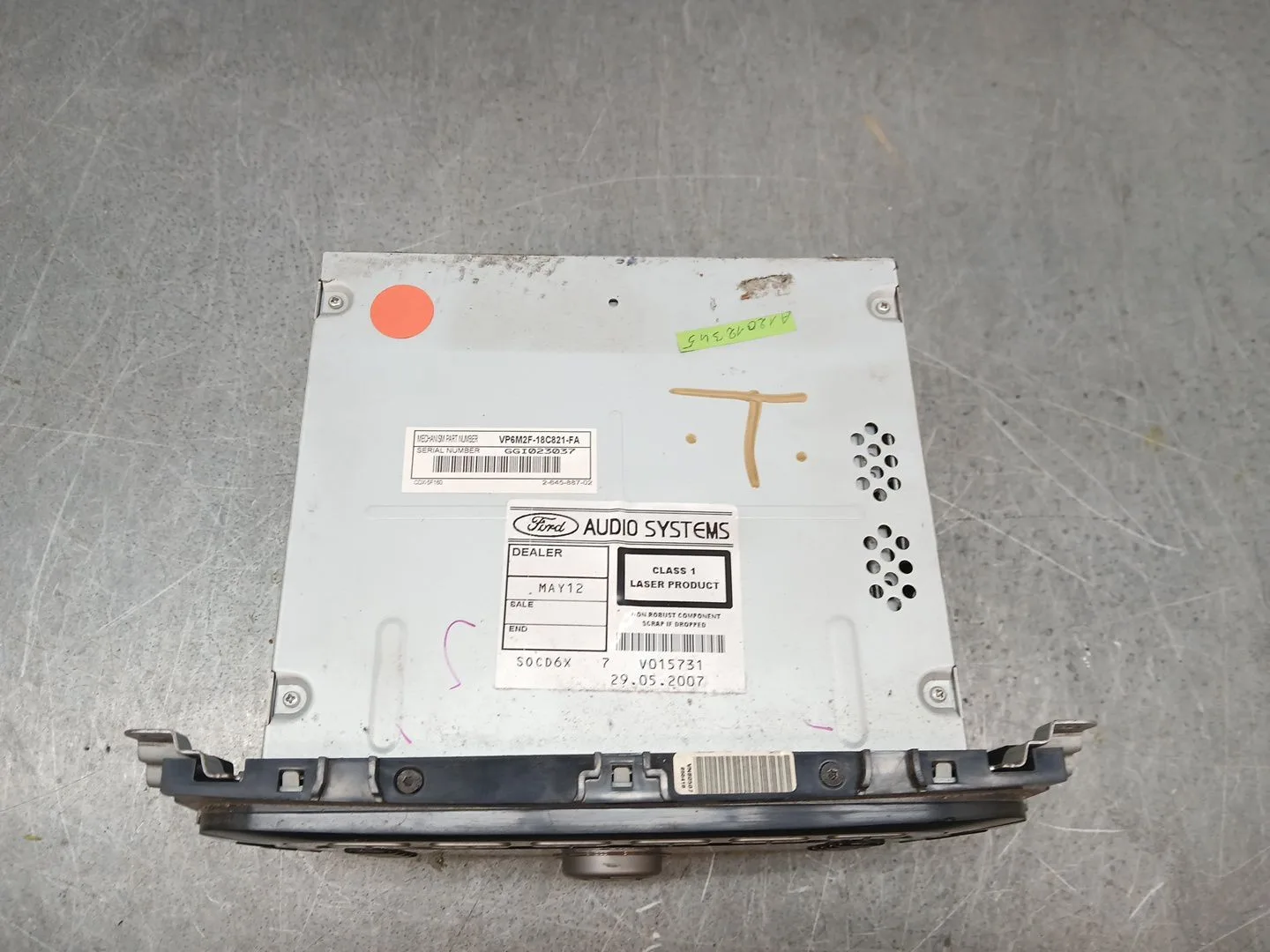 Sistema Audio / Radio Cd para Ford Mondeo Iv (Ba7)