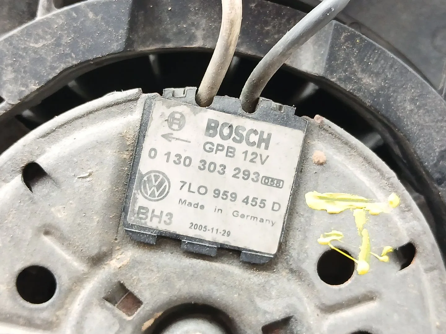 Electroventilador para Porsche Cayenne (9Pa)