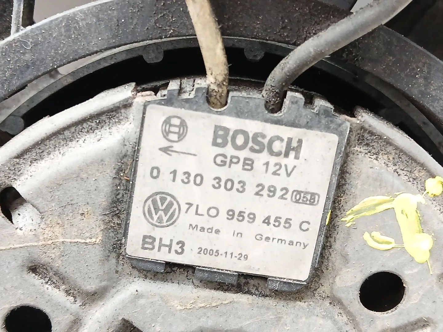 Electroventilador para Porsche Cayenne (9Pa)