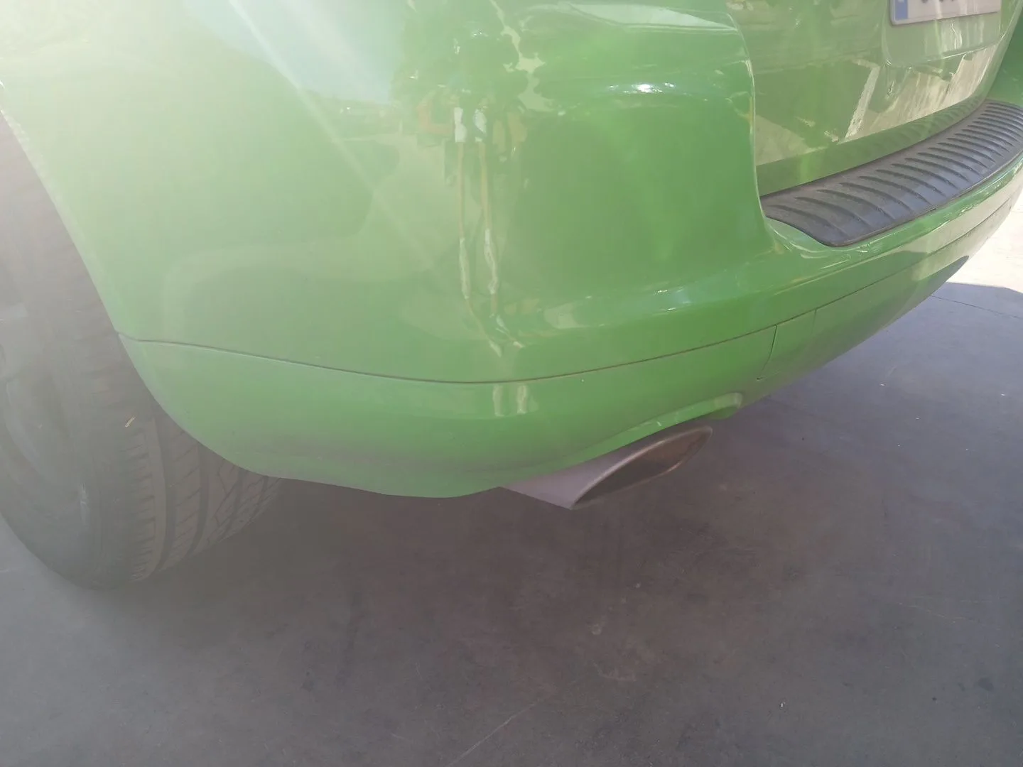 Paragolpes Trasero para Porsche Cayenne (9Pa)