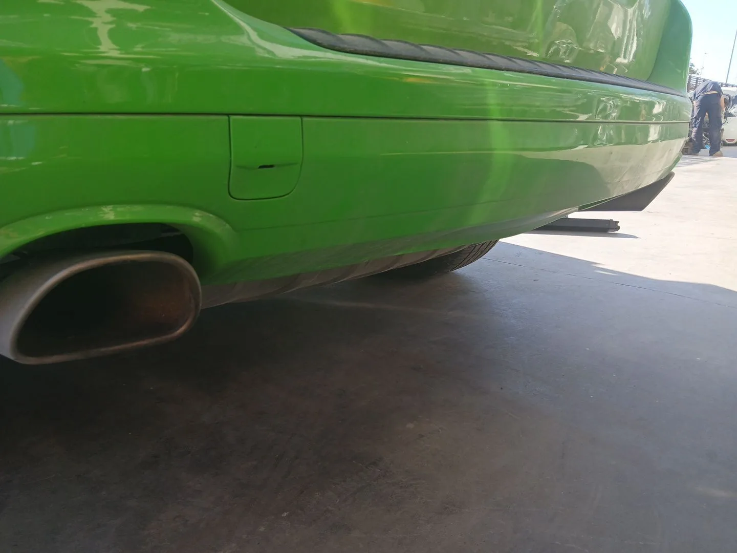 Paragolpes Trasero para Porsche Cayenne (9Pa)