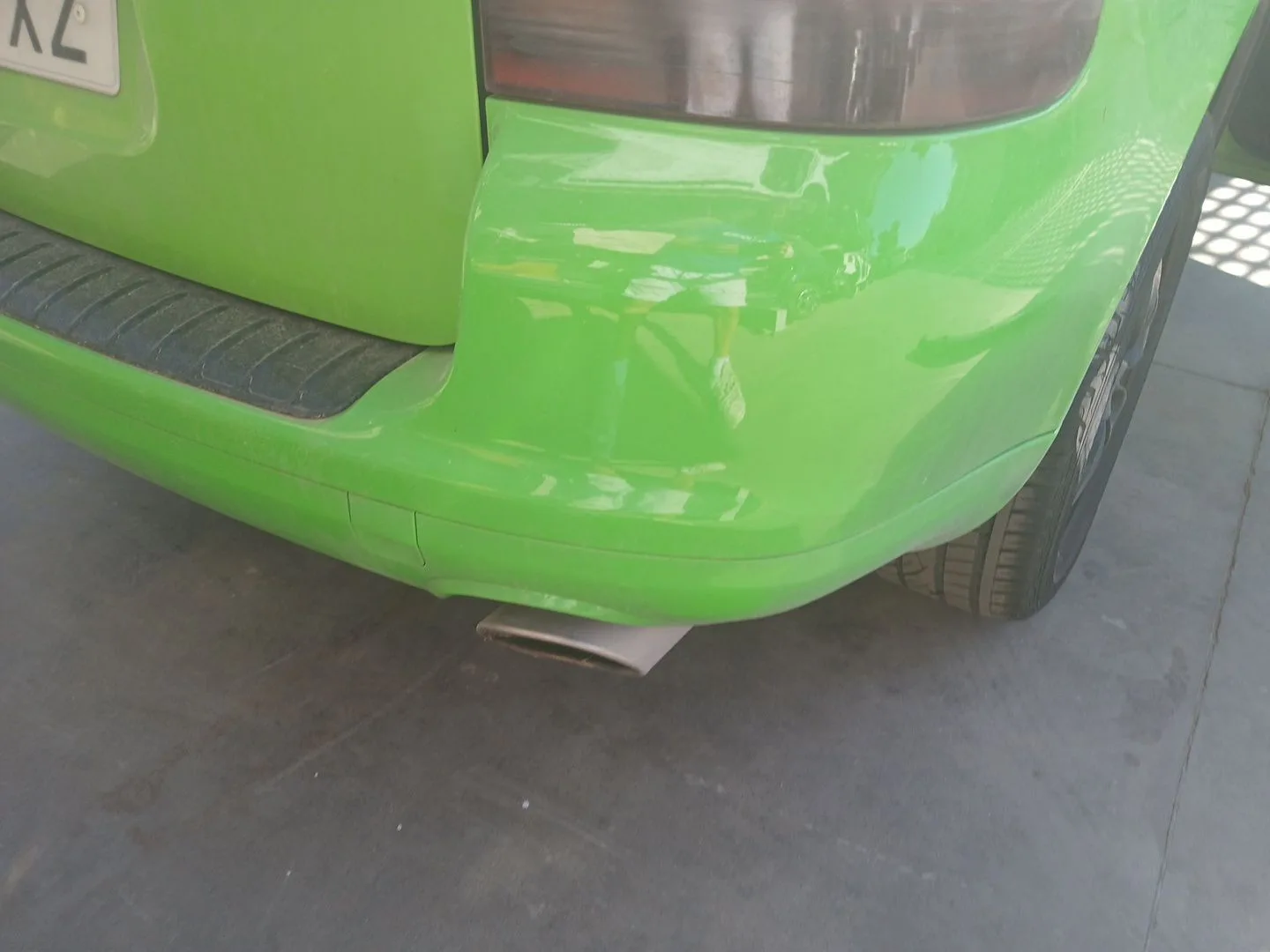 Paragolpes Trasero para Porsche Cayenne (9Pa)