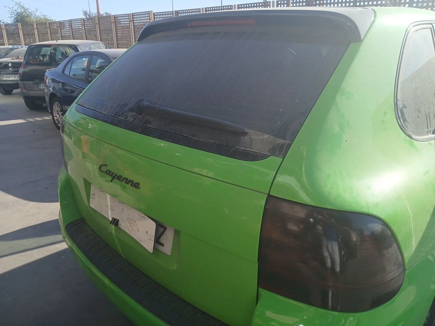 Porton Trasero para Porsche Cayenne (9Pa)