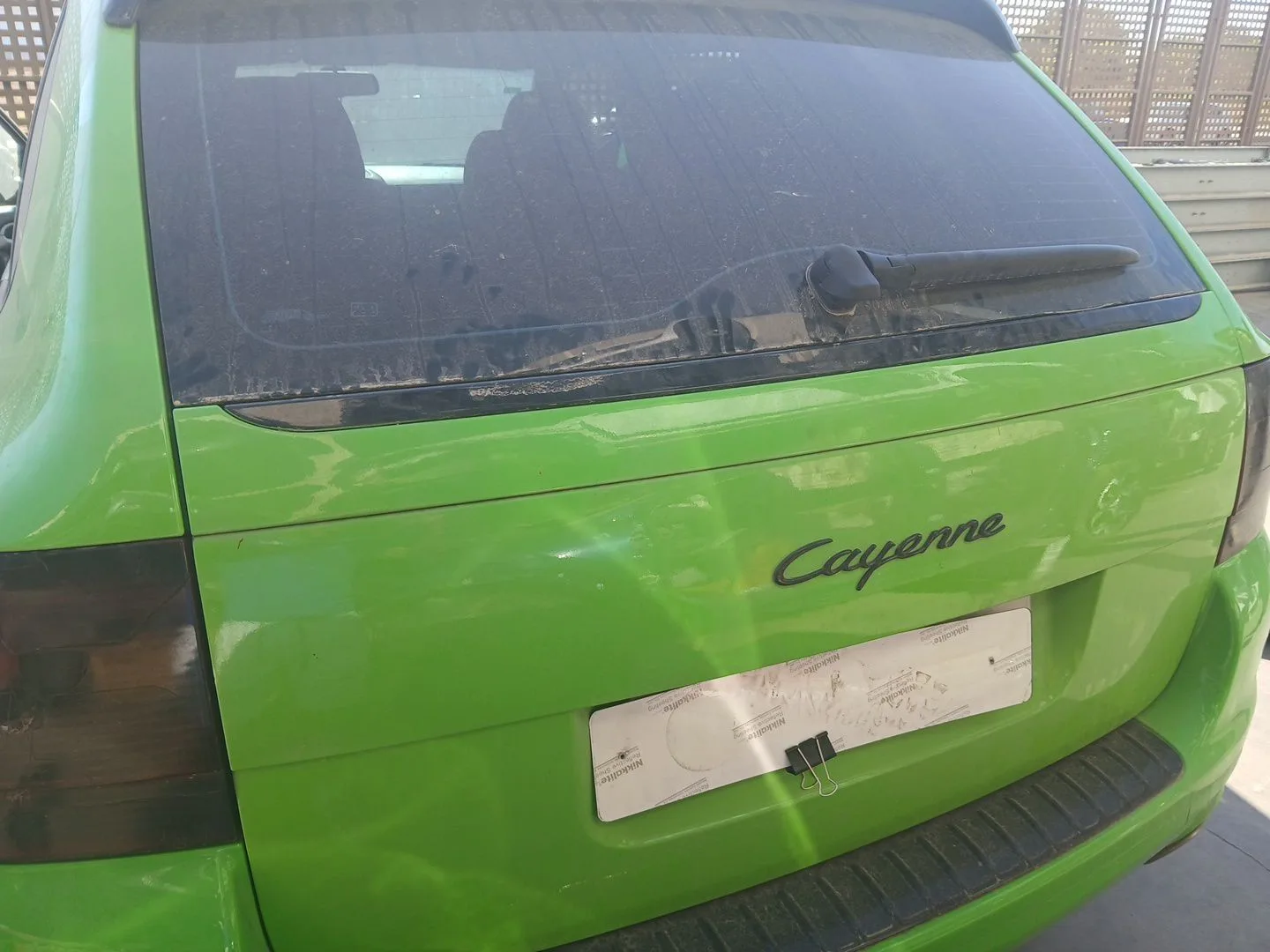 Porton Trasero para Porsche Cayenne (9Pa)