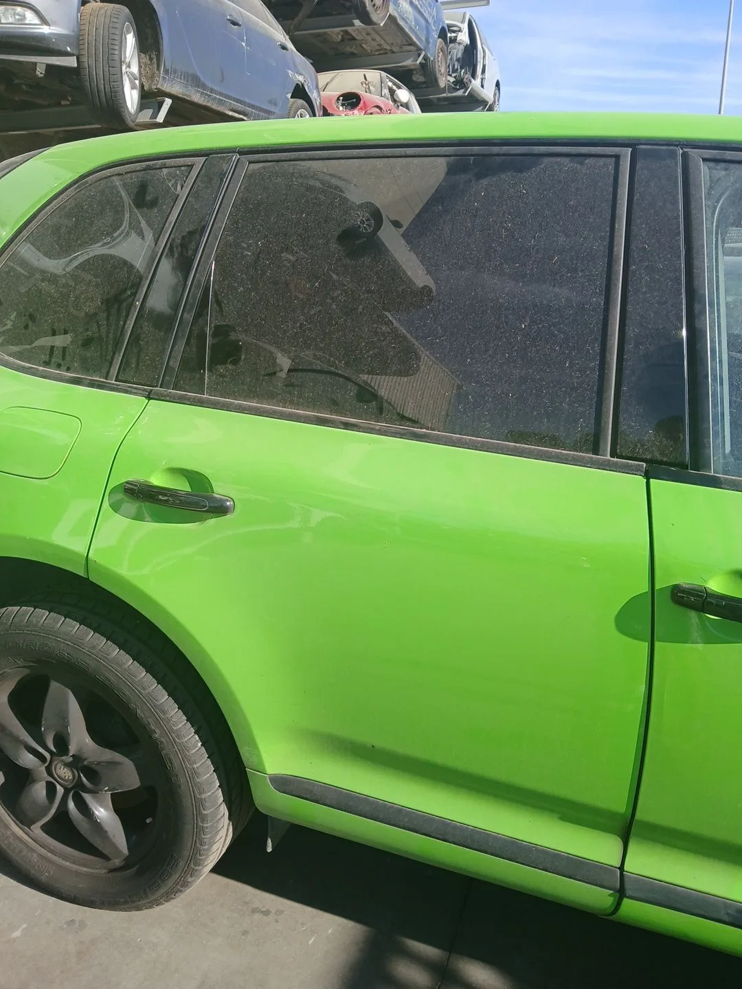 Puerta Trasera Derecha para Porsche Cayenne (9Pa)