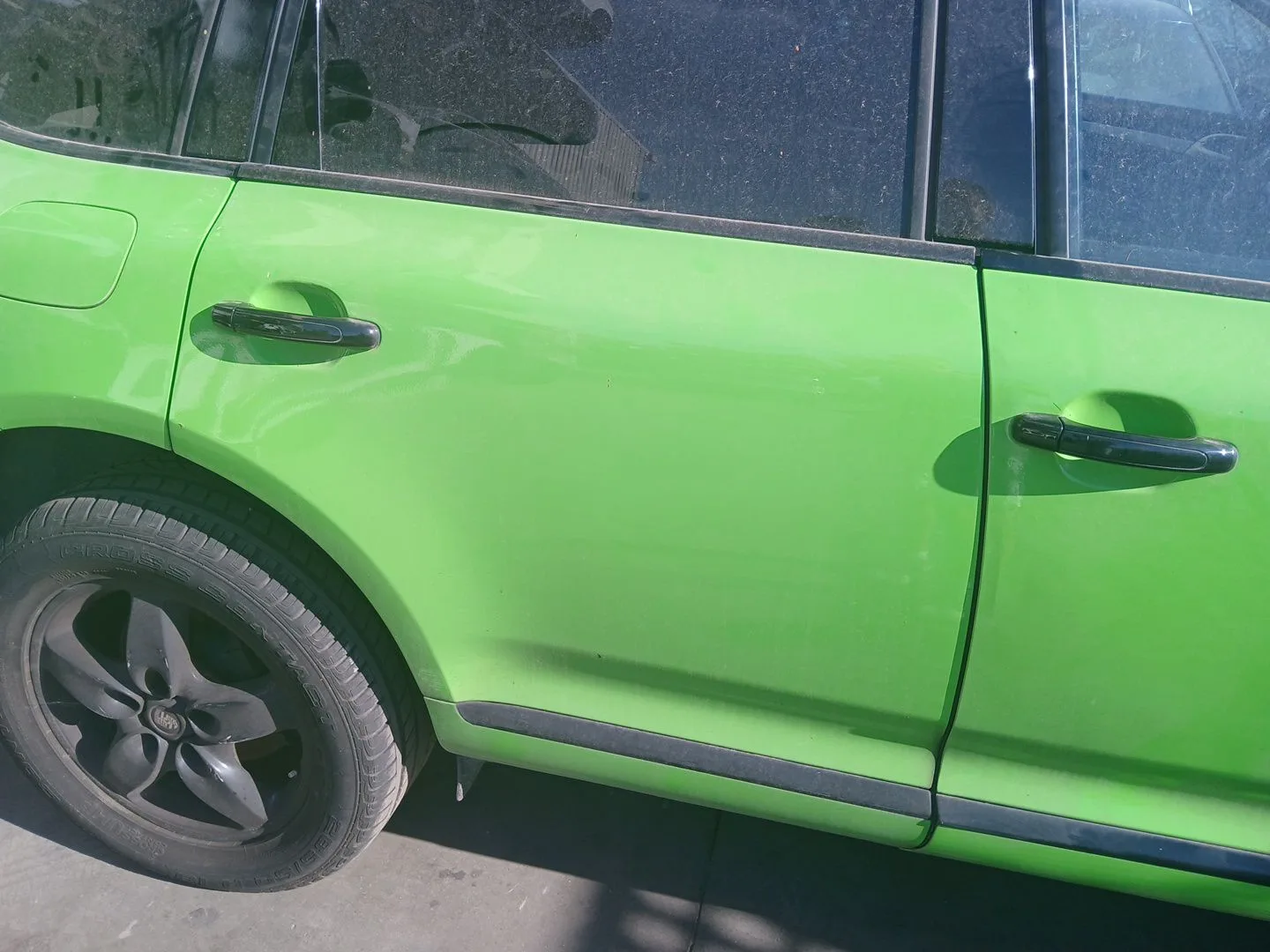 Puerta Trasera Derecha para Porsche Cayenne (9Pa)
