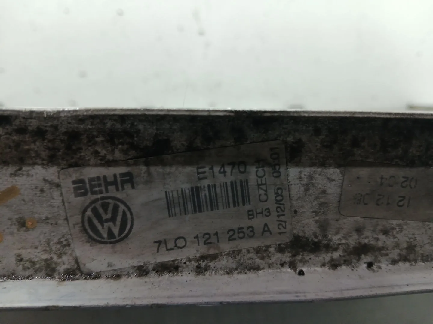 Radiador Agua para Porsche Cayenne (9Pa)