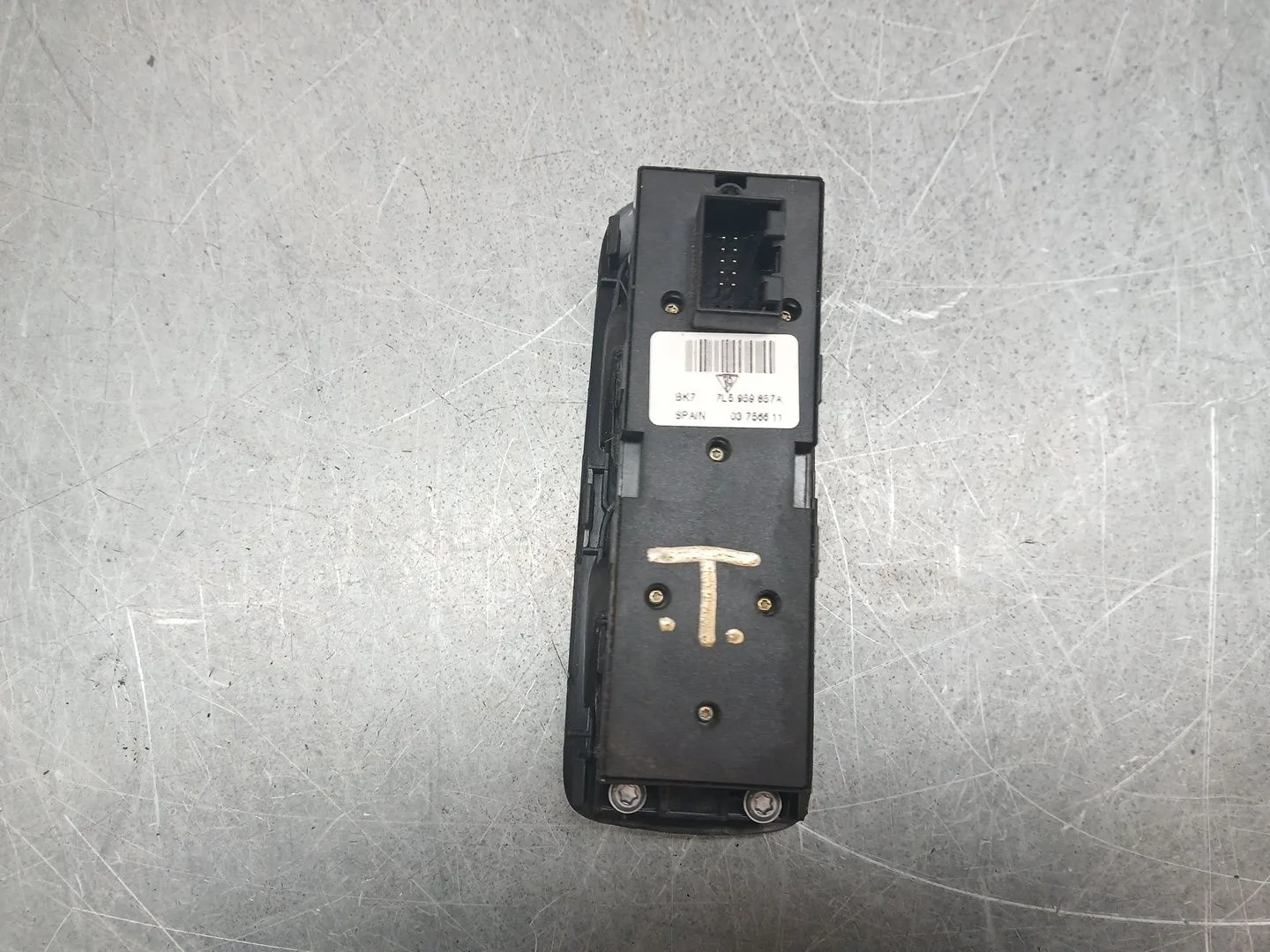 Mando Elevalunas Delantero Izquierdo para Porsche Cayenne (9Pa)