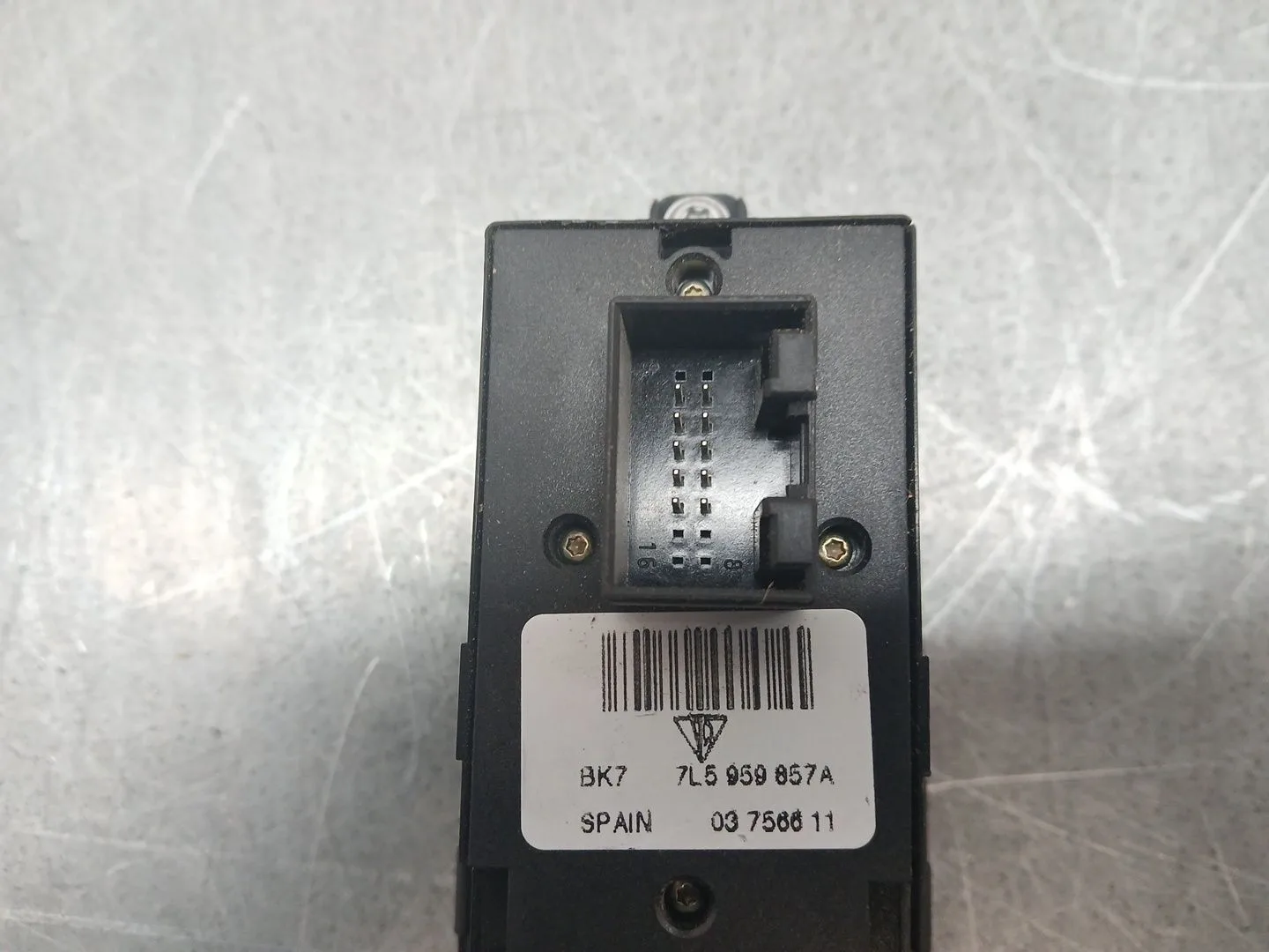 Mando Elevalunas Delantero Izquierdo para Porsche Cayenne (9Pa)