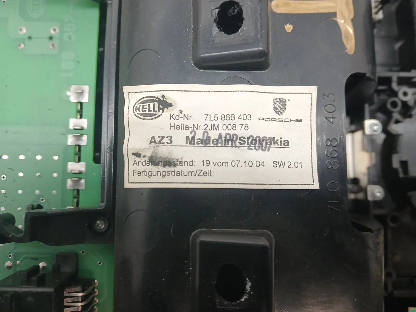 Luz Interior para Porsche Cayenne (9Pa)