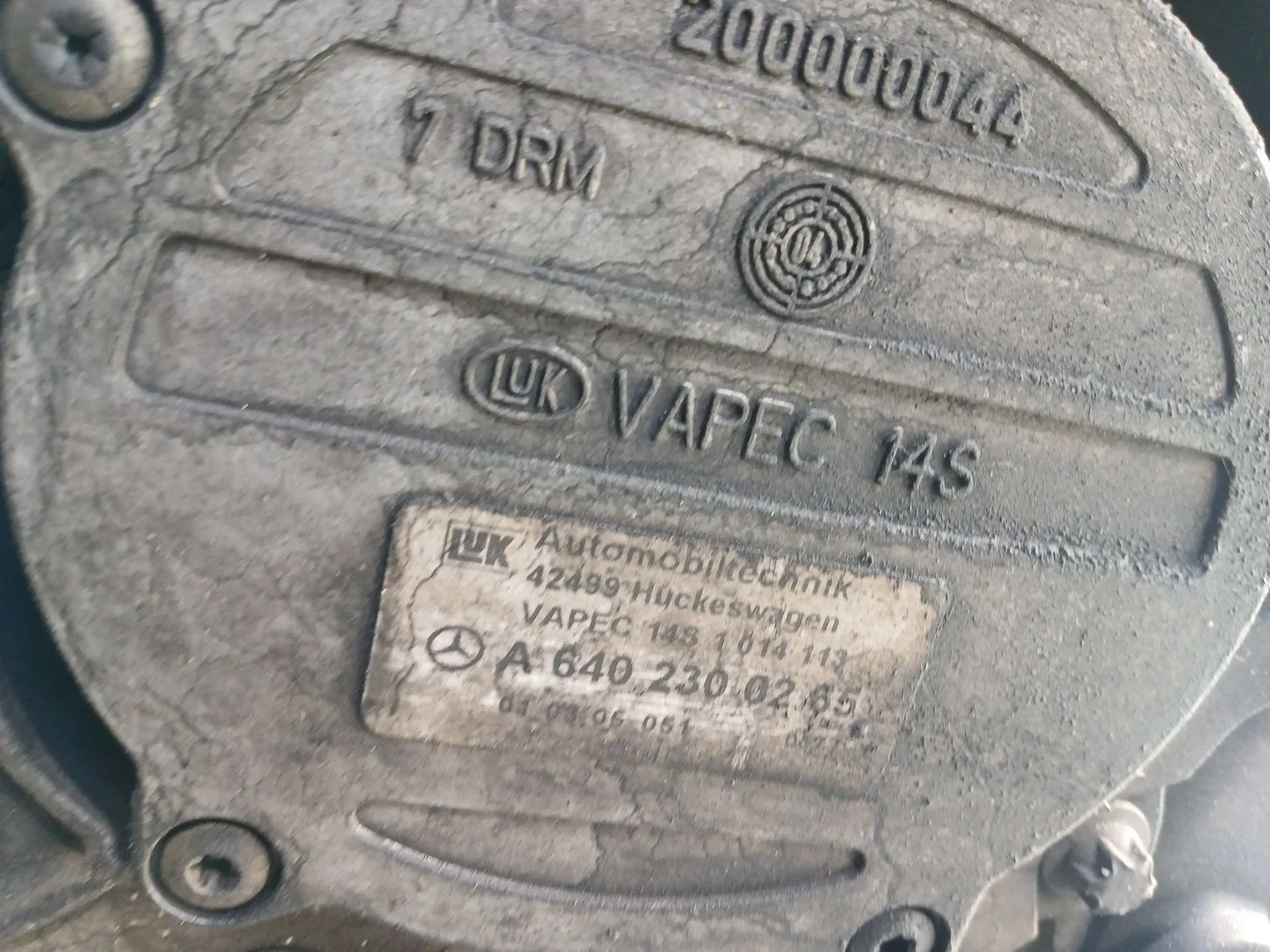 Despiece Motor para Mercedes-Benz Clase A (W169)