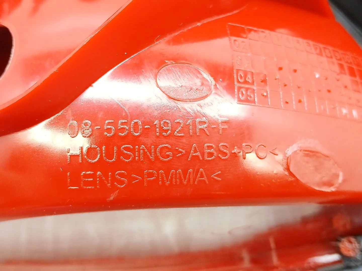 Piloto Trasero Derecho para Peugeot 206 Berlina