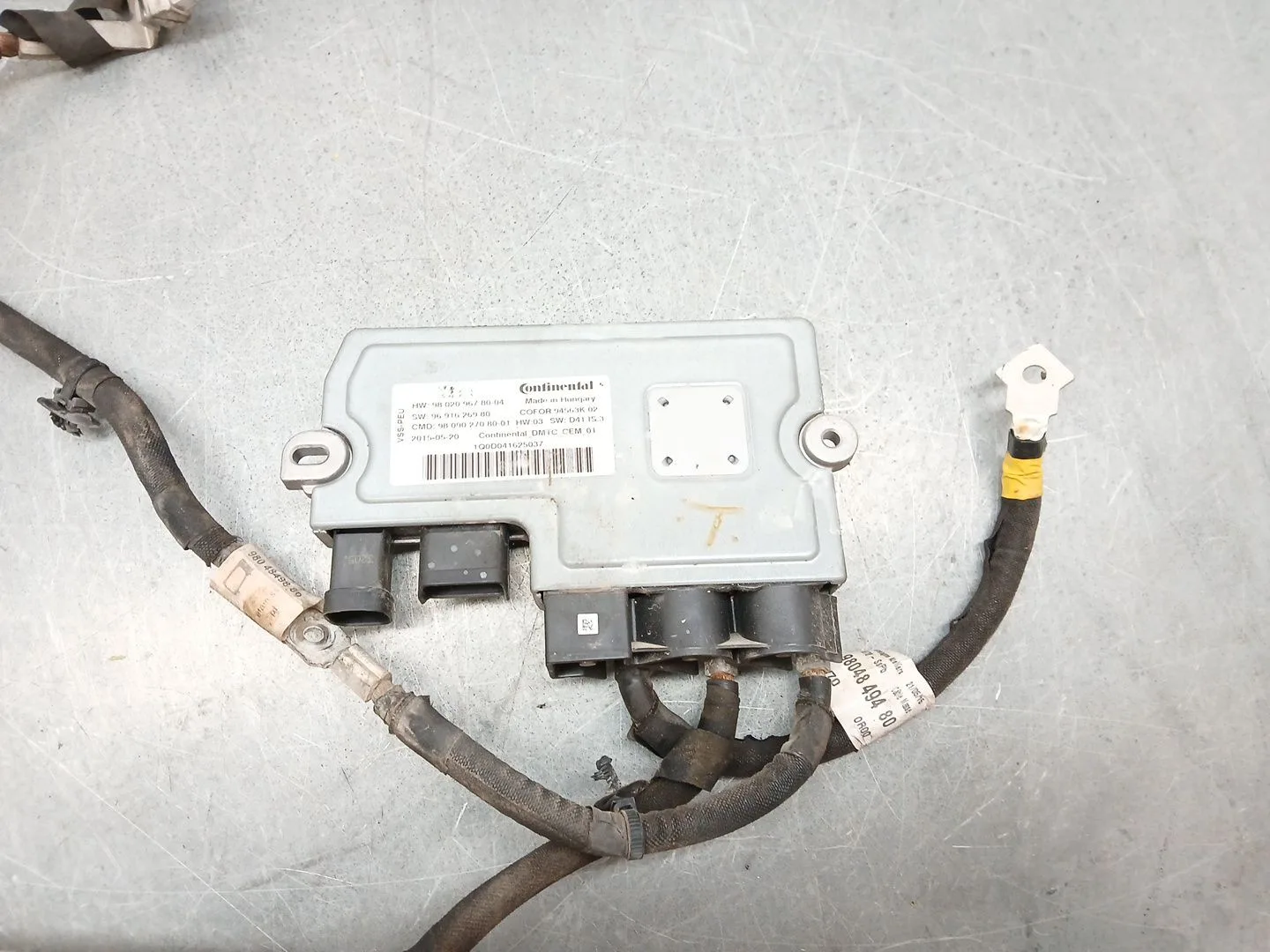 Centralita Start / Stop para Citroën C4 Picasso