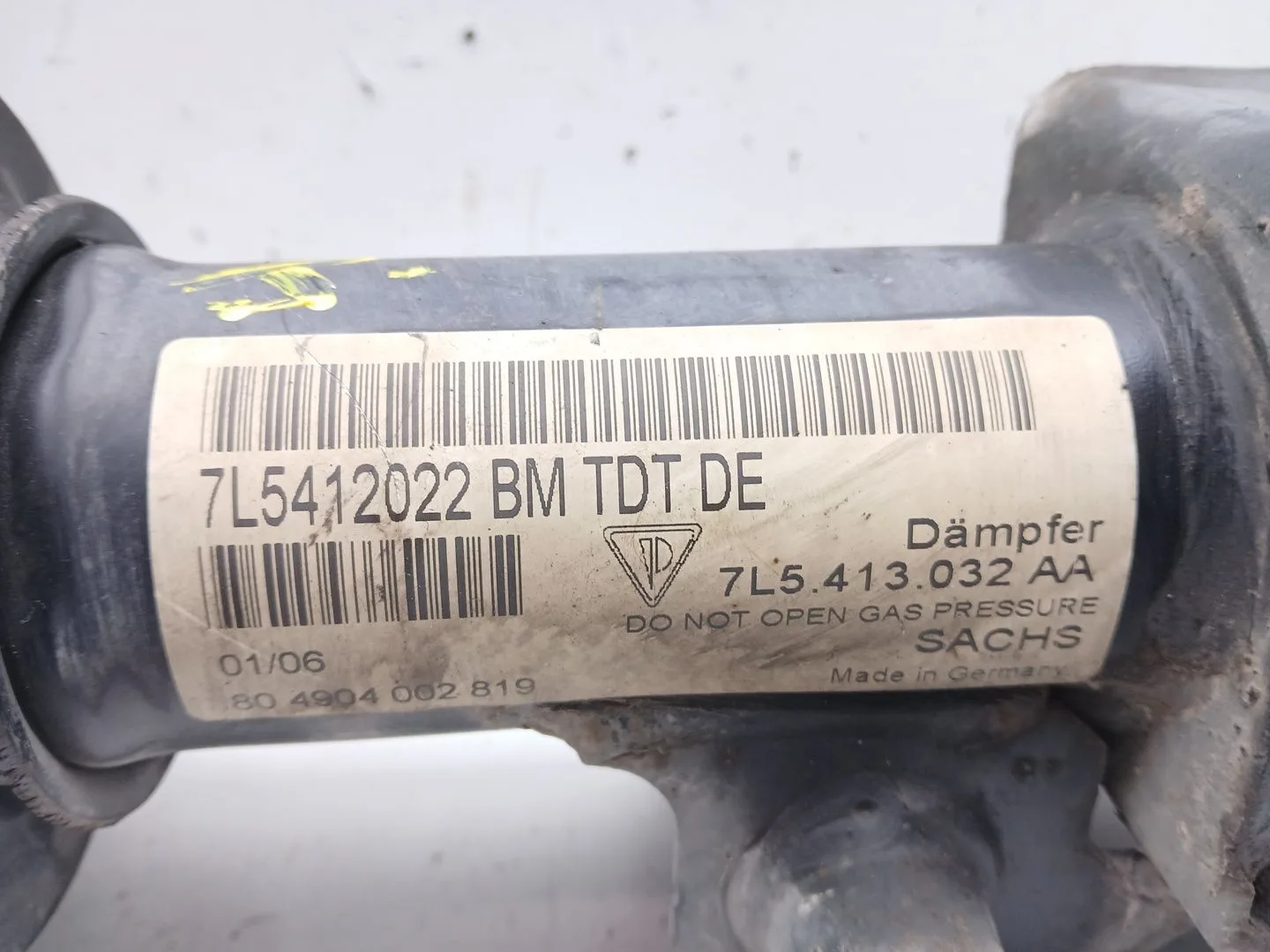 Amortiguador Delantero Derecho para Porsche Cayenne (9Pa)
